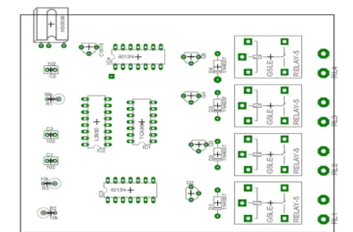 MẠCH ĐIỀU KHIỂN QUẠT BẰNG SÓNG HỒNG NGOẠI